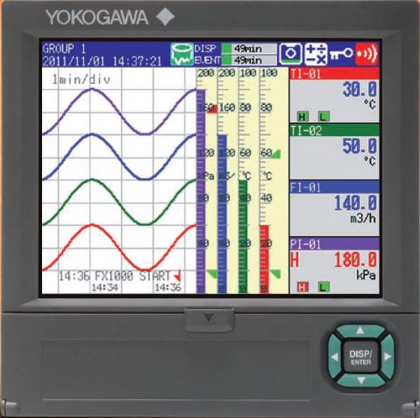 FX1012無(wú)紙記錄儀